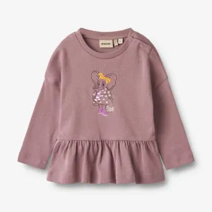 T-shirt L/S Katrine - lavender dawn Wheat