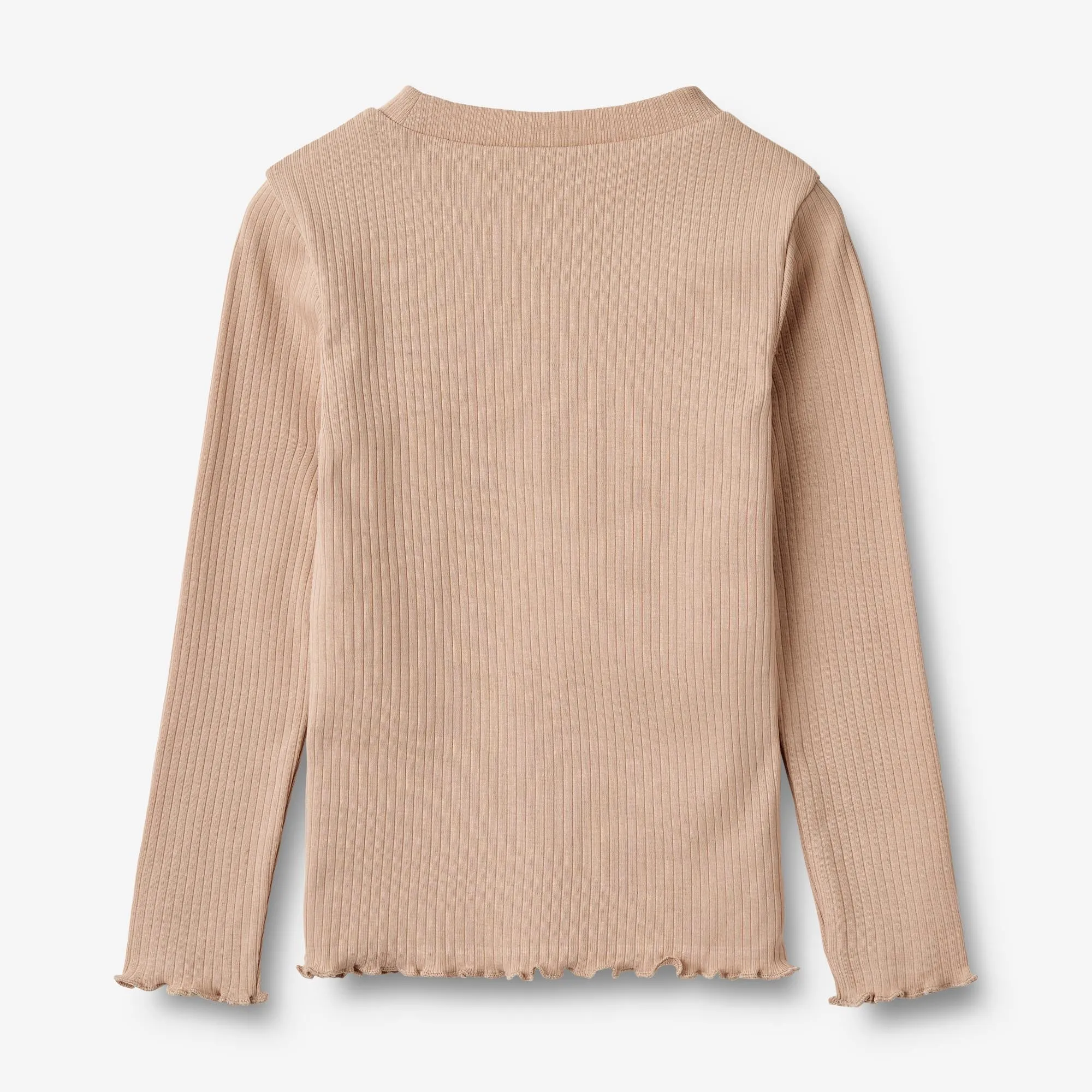 T-Shirt L/S Louann - moonlight rose Wheat