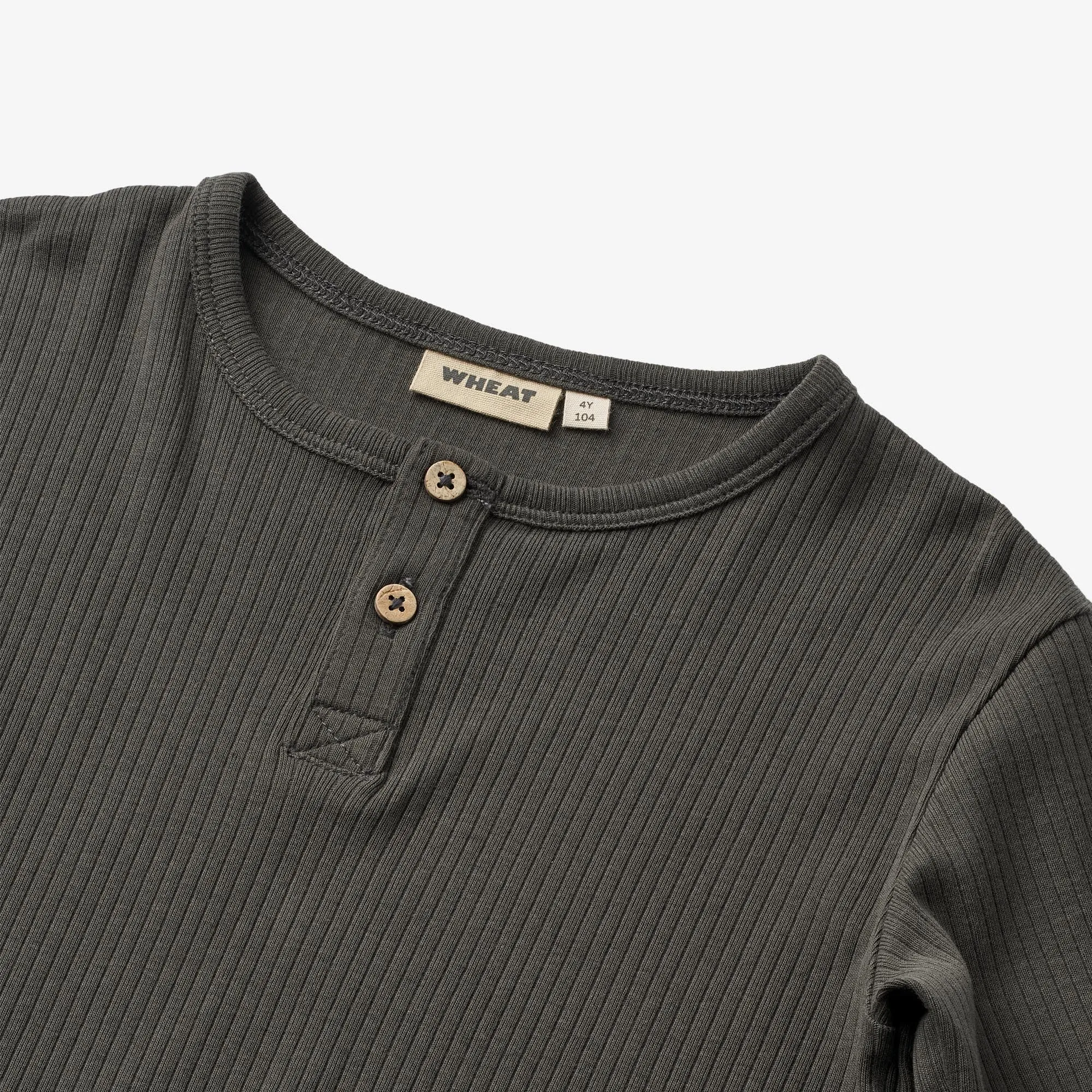 T-Shirt L/S Morris - raven Wheat
