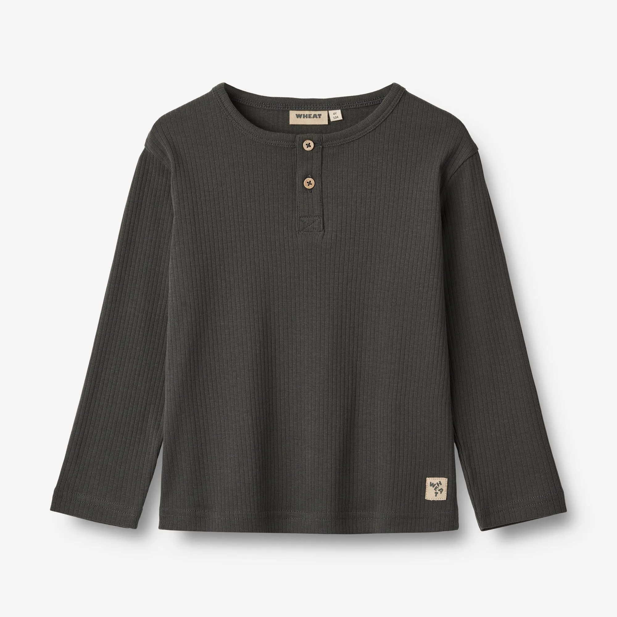 T-Shirt L/S Morris - raven Wheat