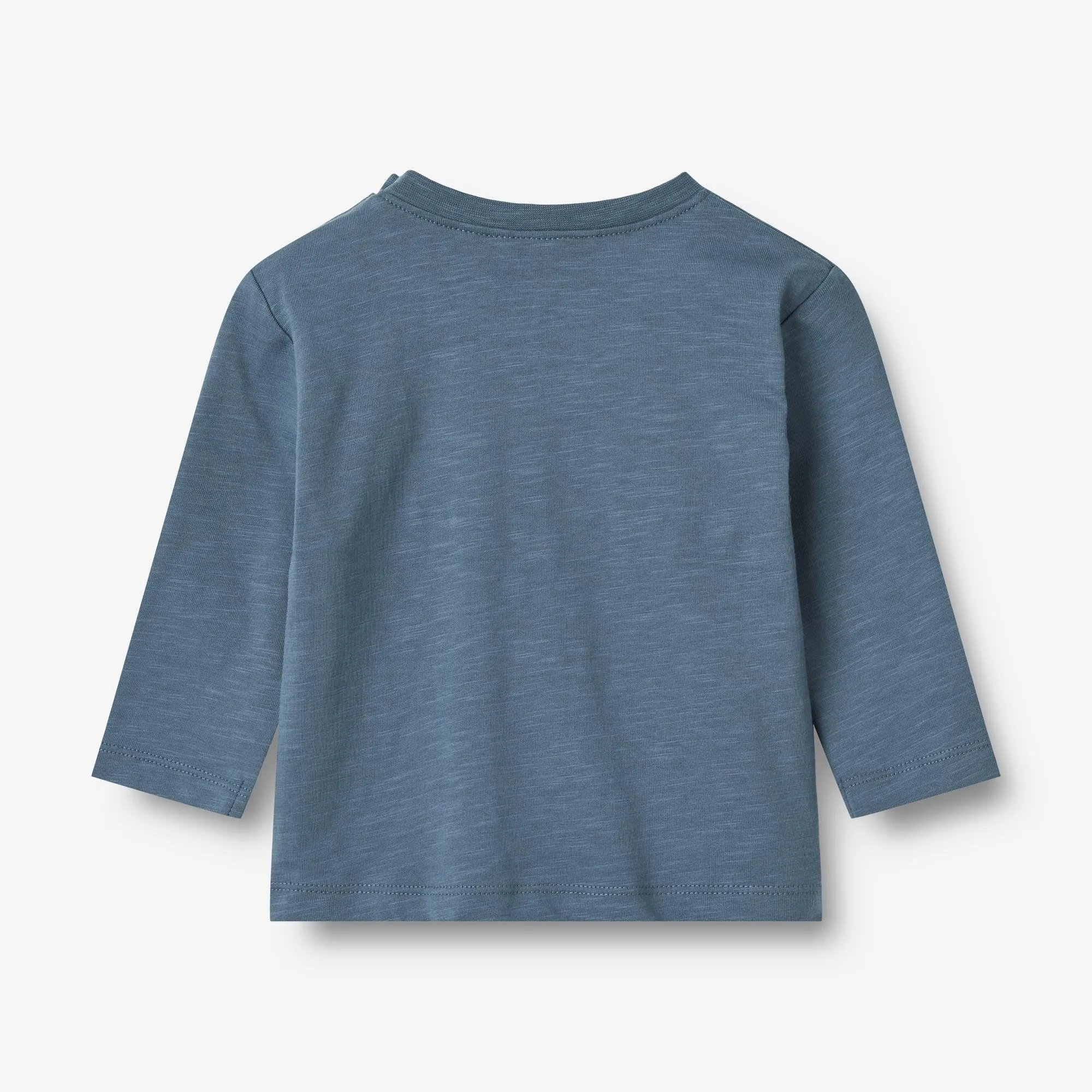 T-Shirt L/S Ray - bering sea Wheat