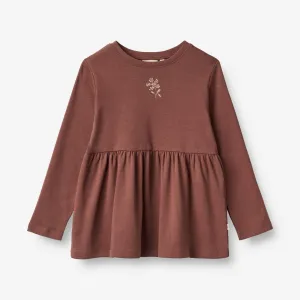 T-shirt Marcia Embroidery - plum rose Wheat