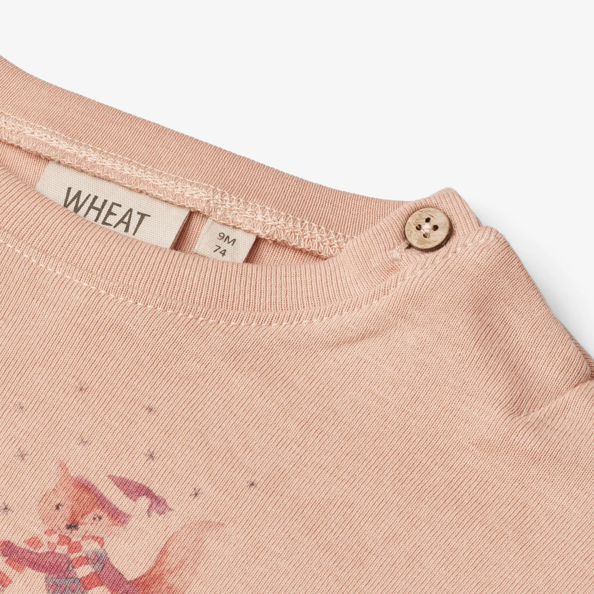 T-Shirt Skating Friends | Baby - pink sand Wheat