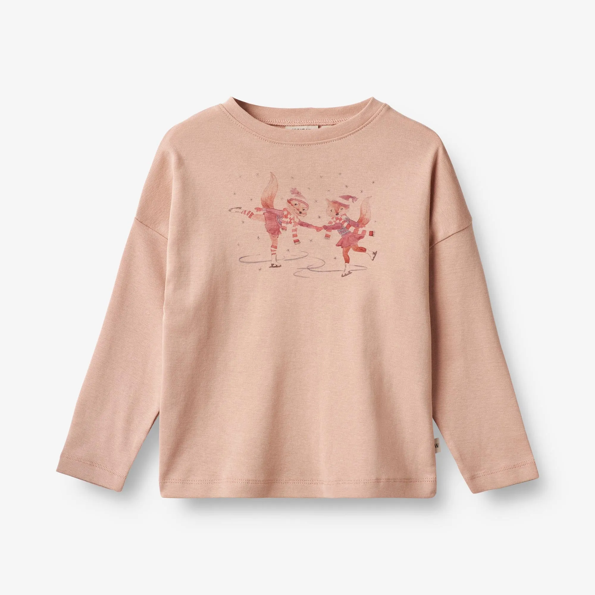 T-Shirt Skating Friends - pink sand Wheat