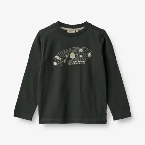 T-Shirt Solar System - black coal Wheat