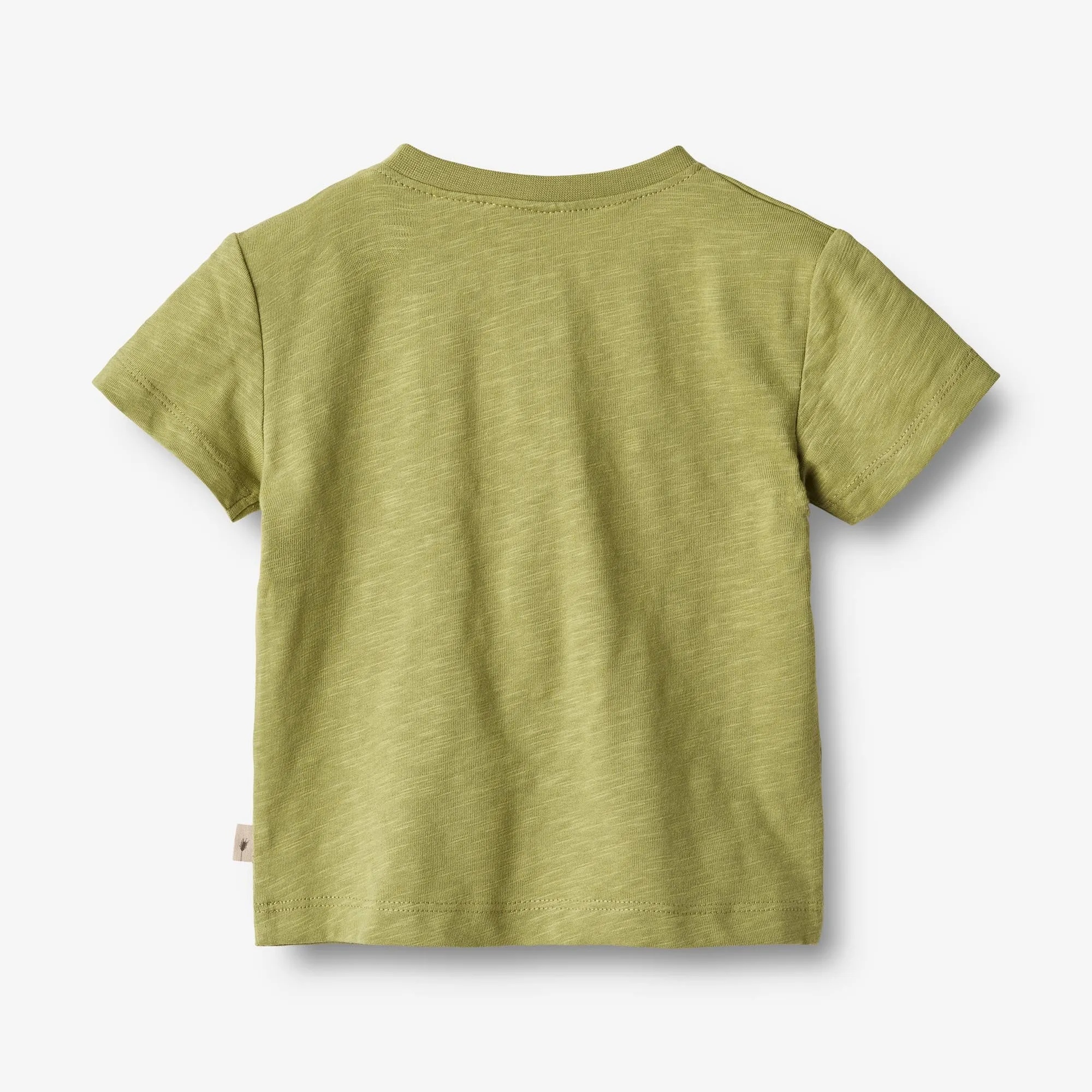 T-Shirt S/S Dines - sage Wheat