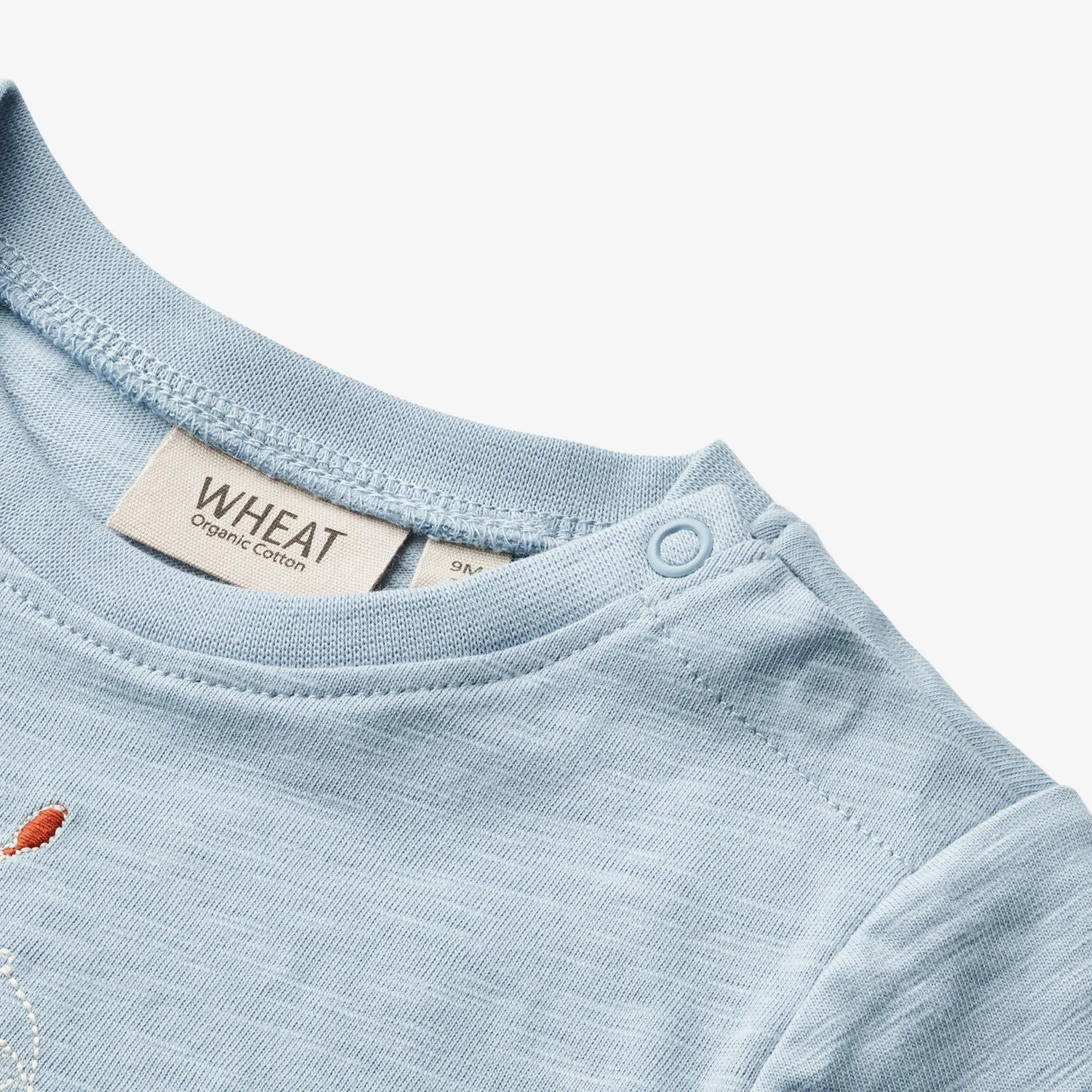 T-Shirt S/S Holger - blue summer Wheat