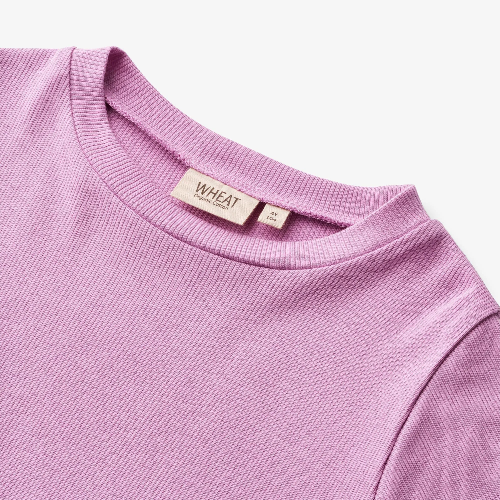 T-Shirt S/S Irene - iris Wheat