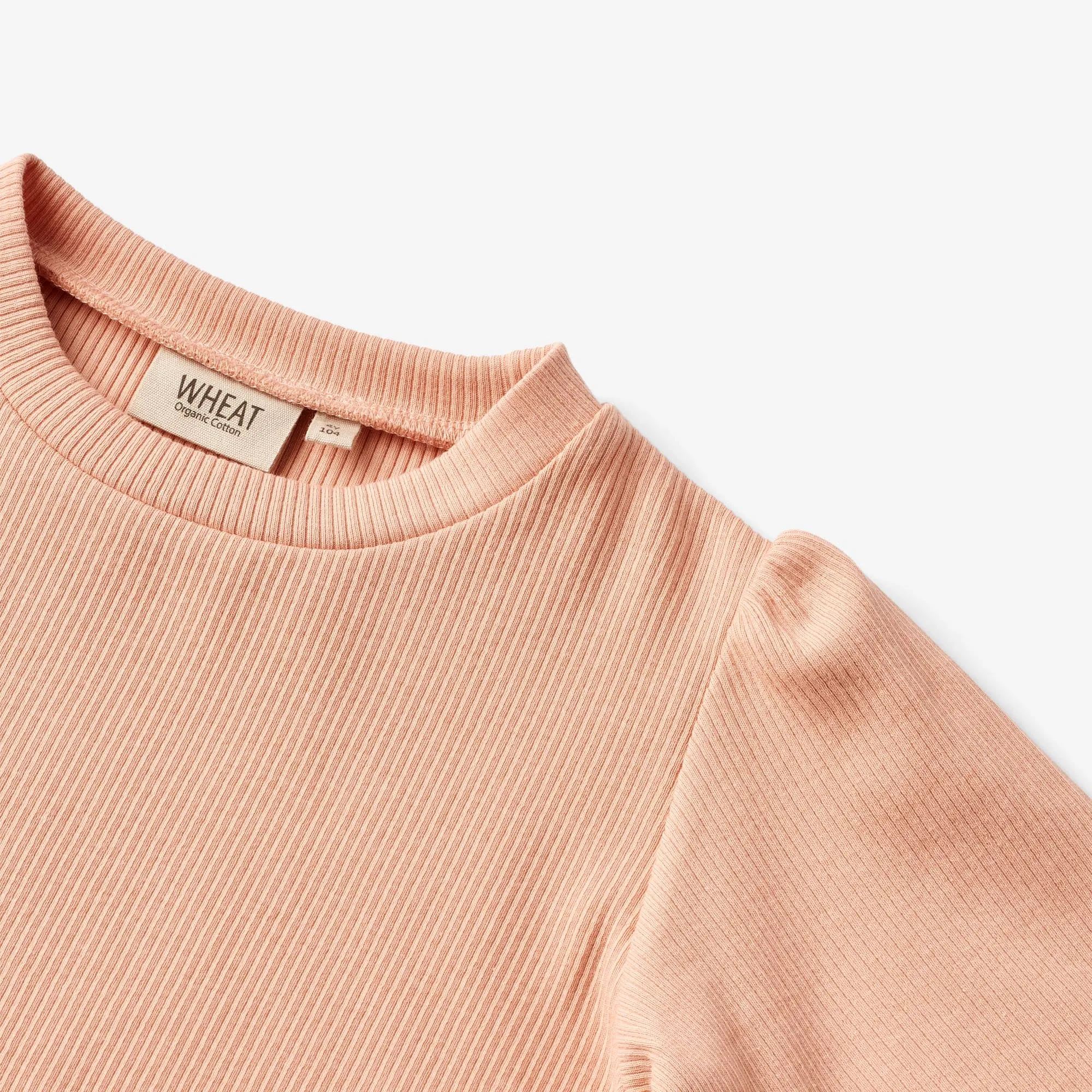 T-Shirt S/S Iris - soft coral Wheat