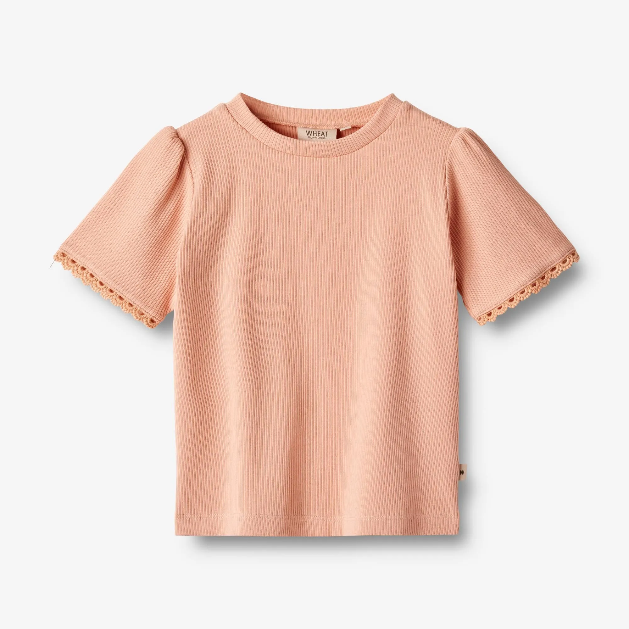 T-Shirt S/S Iris - soft coral Wheat