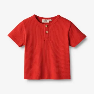 T-Shirt S/S Lumi - red Wheat