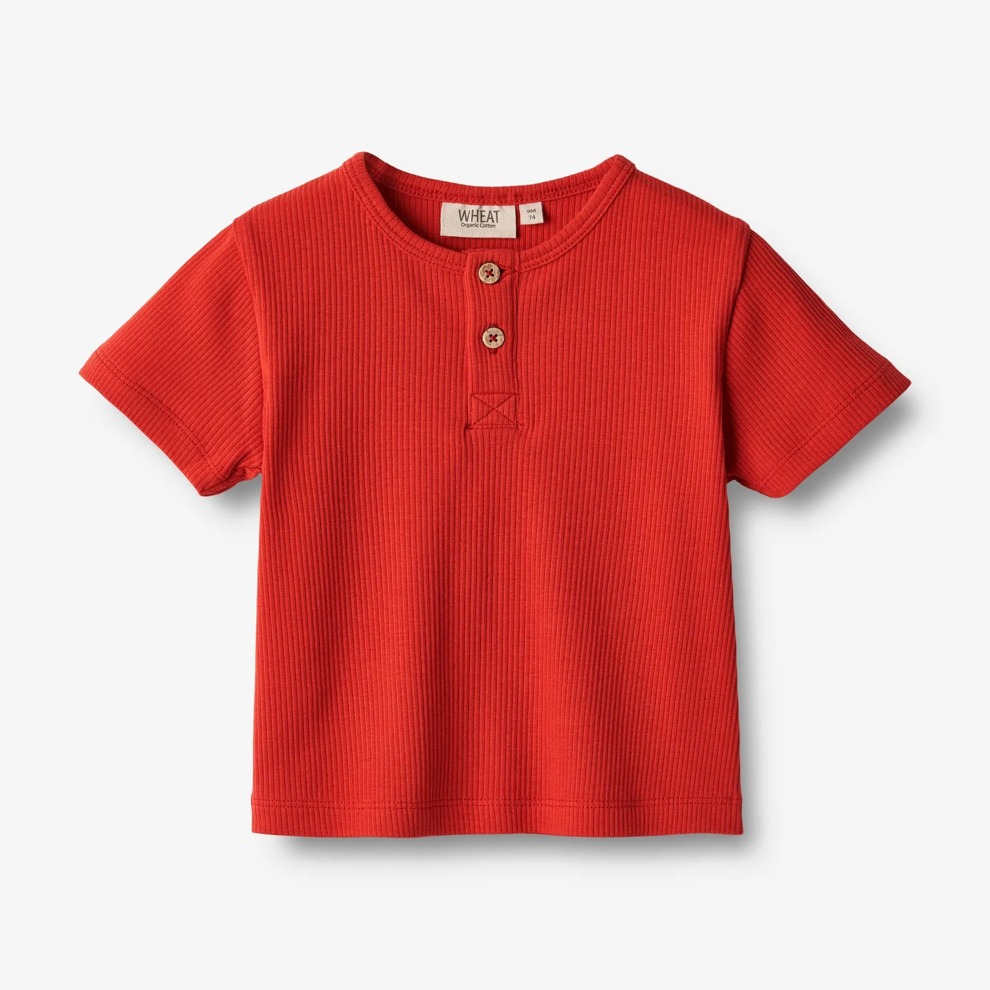 T-Shirt S/S Lumi - red Wheat