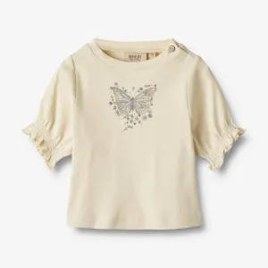 T-Shirt S/S Norma - shell Wheat