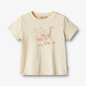 T-Shirt S/S Tessa - shell Wheat
