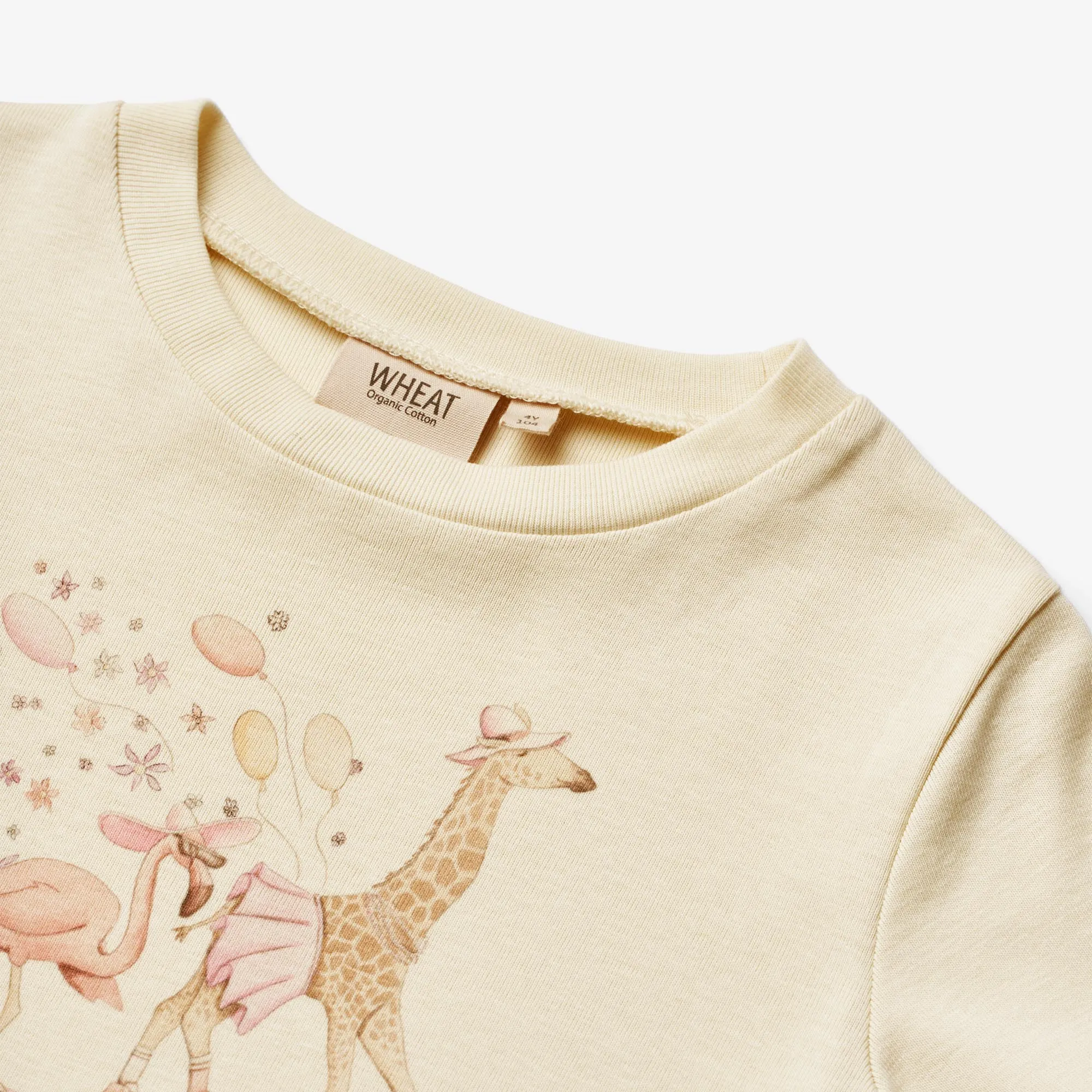 T-Shirt S/S Tessa - shell Wheat