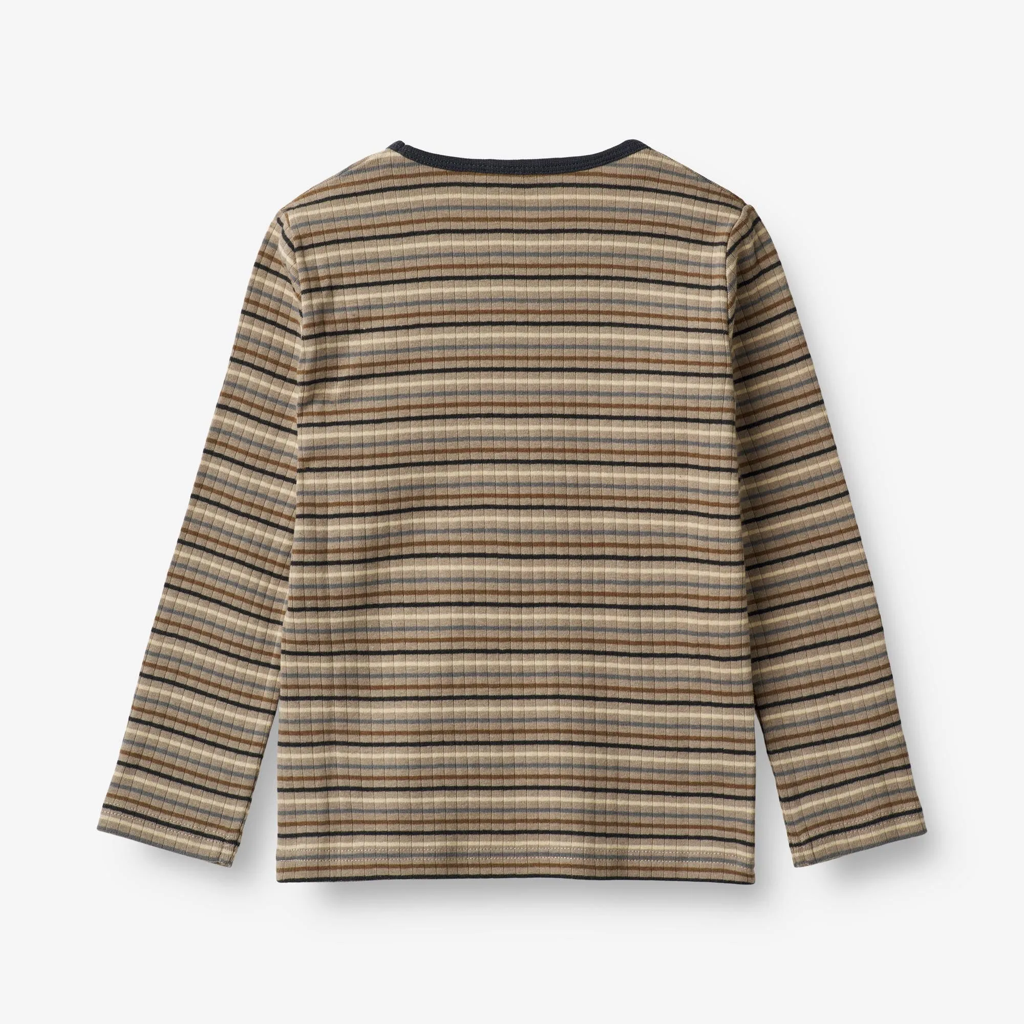 T-Shirt Stig - multi stripe Wheat