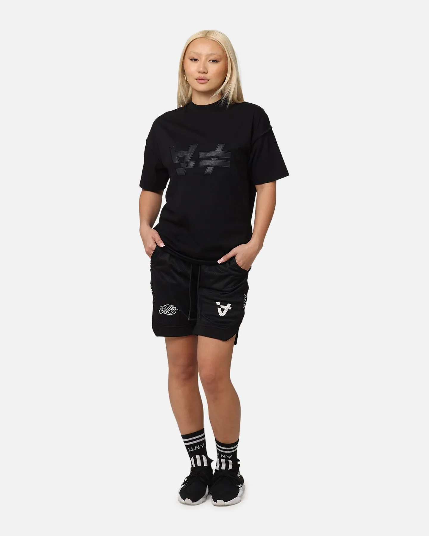 The Anti Order Future Racing Basketball Shorts Black/White