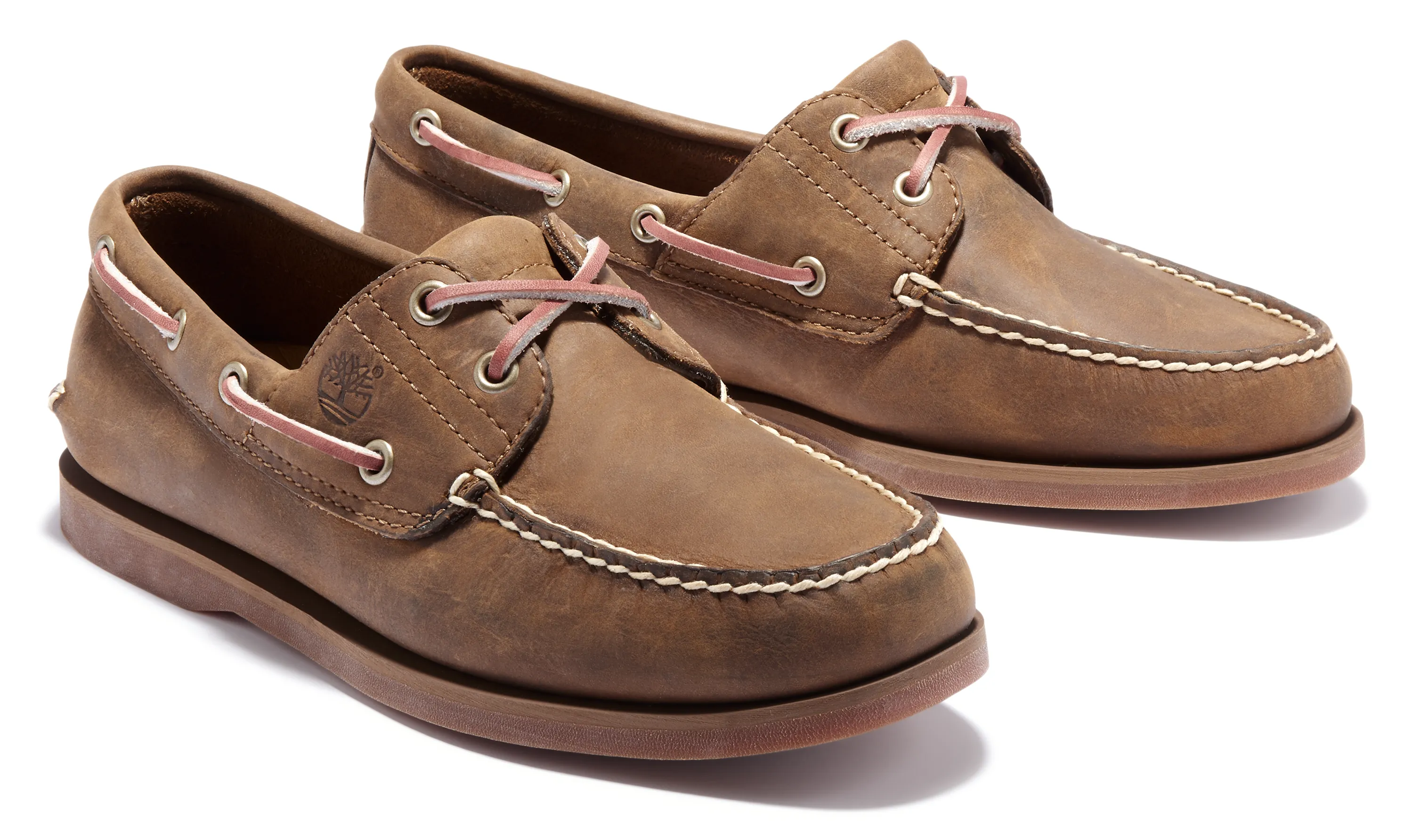 Timberland 1001R Classic 2 Eye Mens Leather Boat Shoe