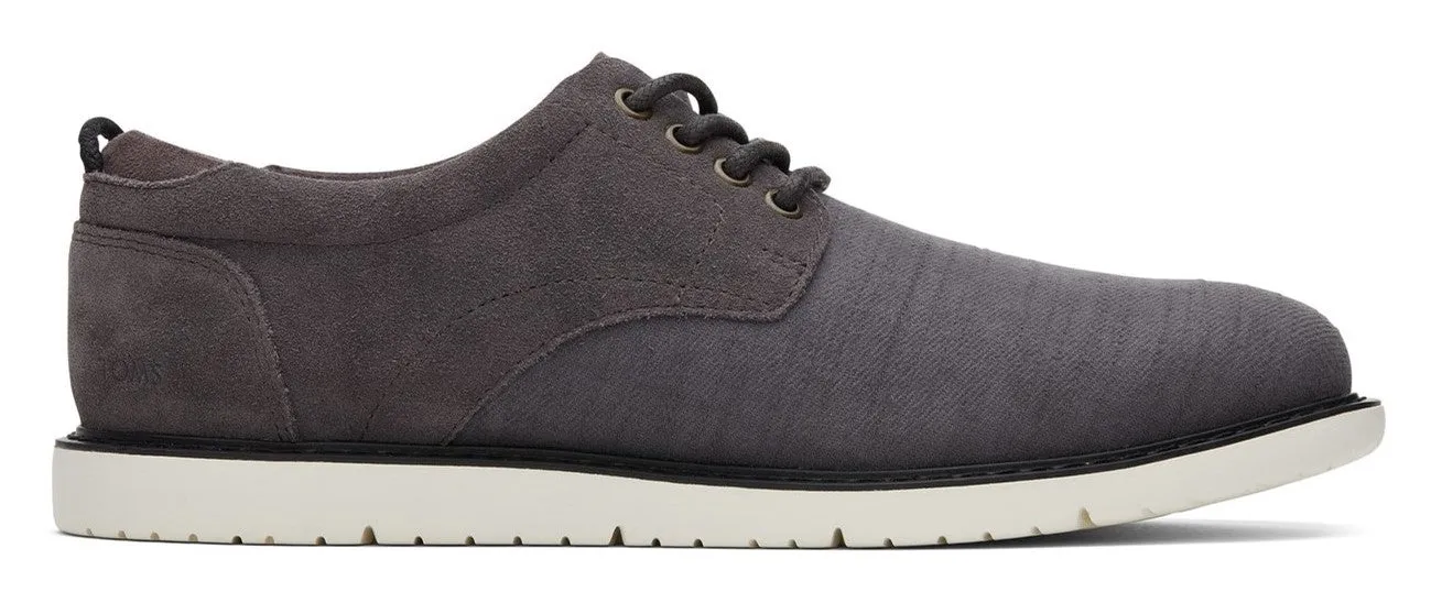 TOMS Navi Oxford Mens Leather Lace Up Dress Shoe