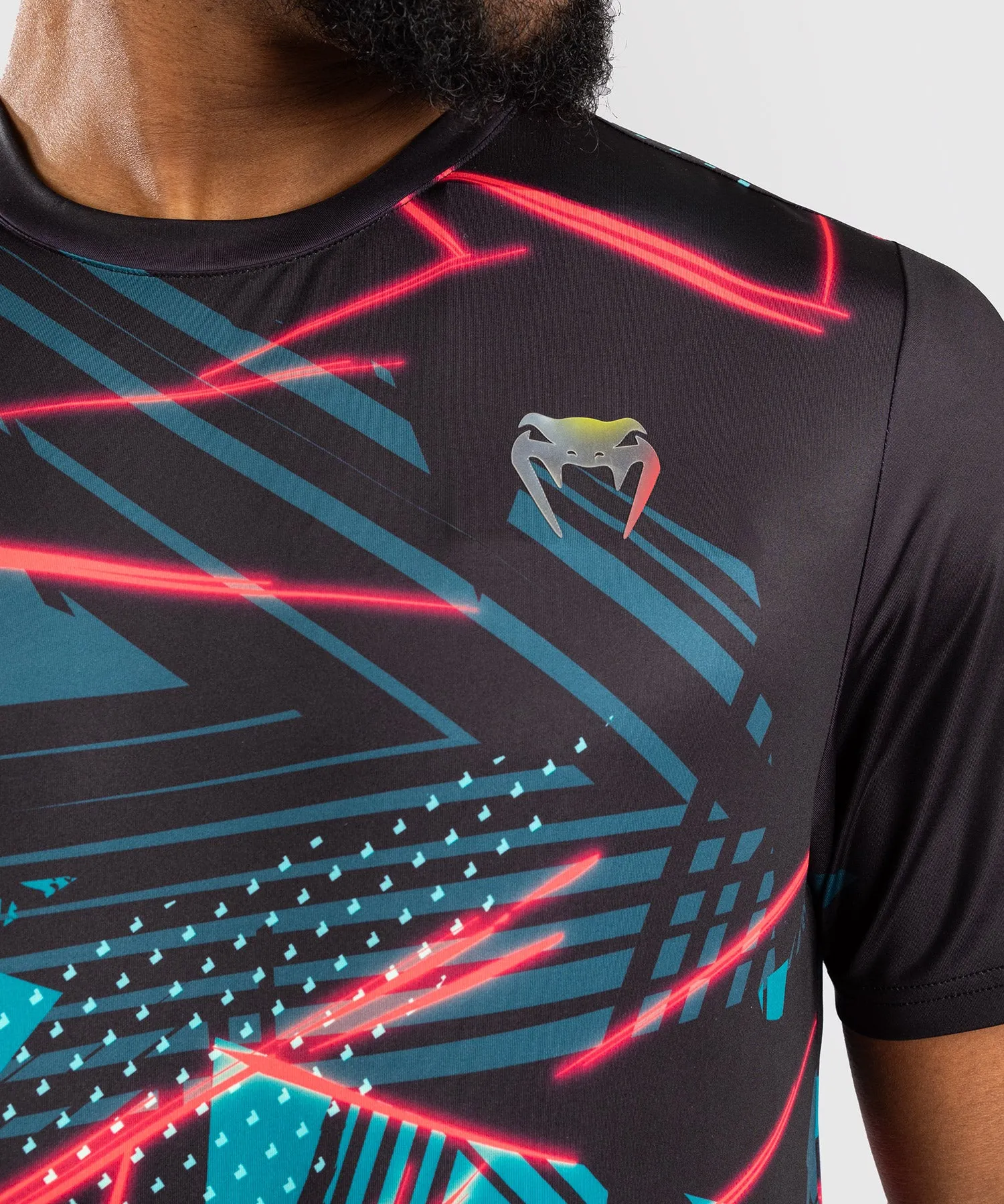 UFC Fusion By Venum Miami Edition Fight Week Men’s Dry-Tech T-Shirt - Black