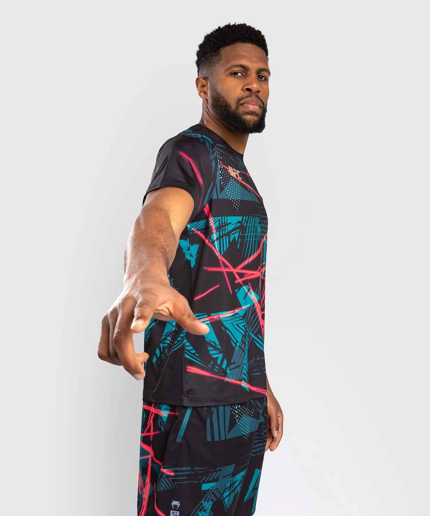 UFC Fusion By Venum Miami Edition Fight Week Men’s Dry-Tech T-Shirt - Black