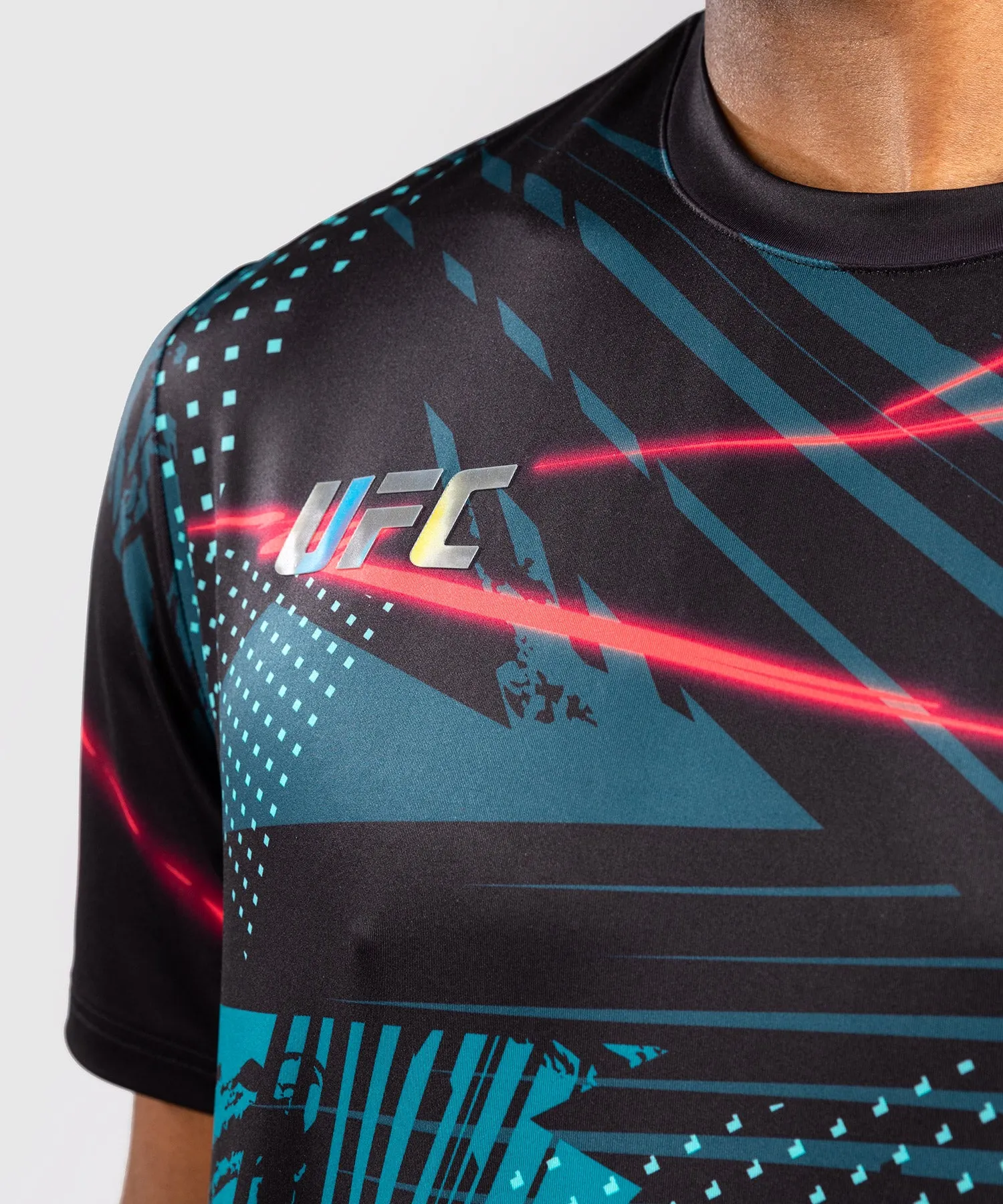 UFC Fusion By Venum Miami Edition Fight Week Men’s Dry-Tech T-Shirt - Black
