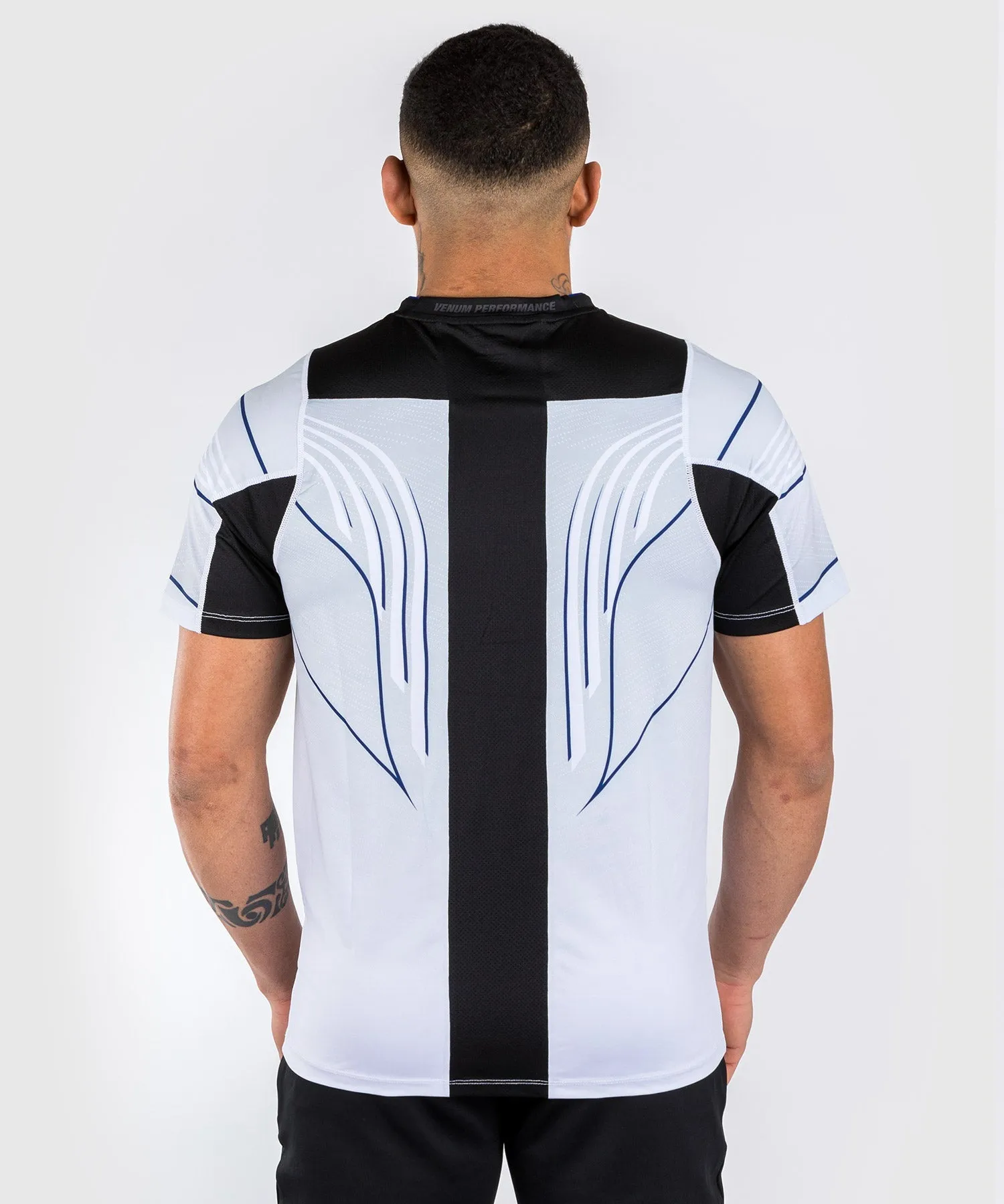 UFC Venum Personalized Authentic Fight Night 2.0 Kit by Venum Men's Walkout Jersey - Midnight Edition - Ice