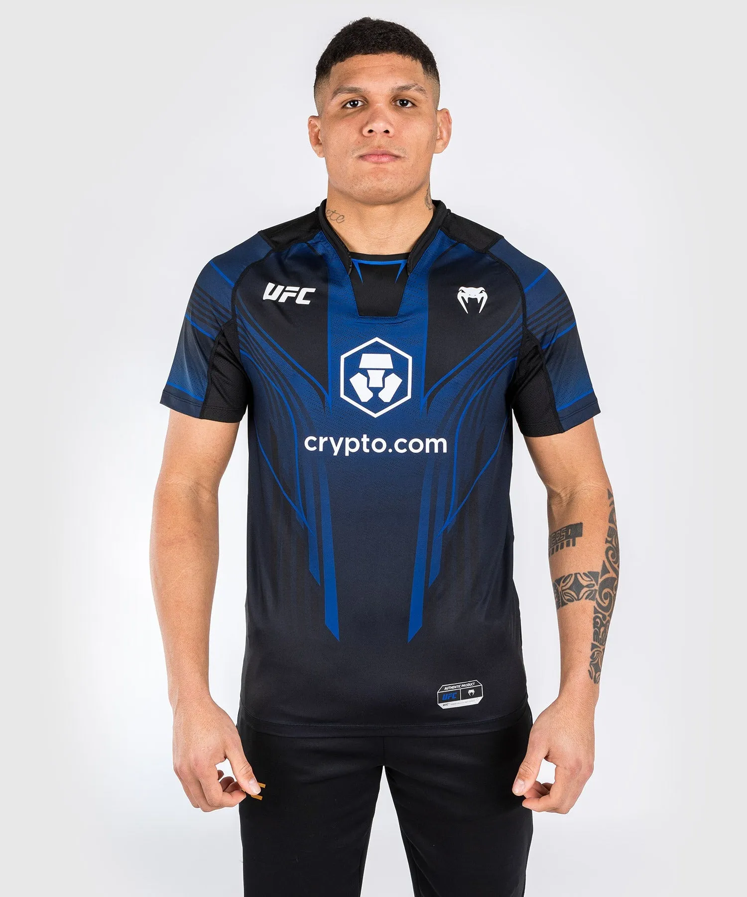 UFC Venum Personalized Authentic Fight Night 2.0 Kit by Venum Men's Walkout Jersey - Midnight Edition