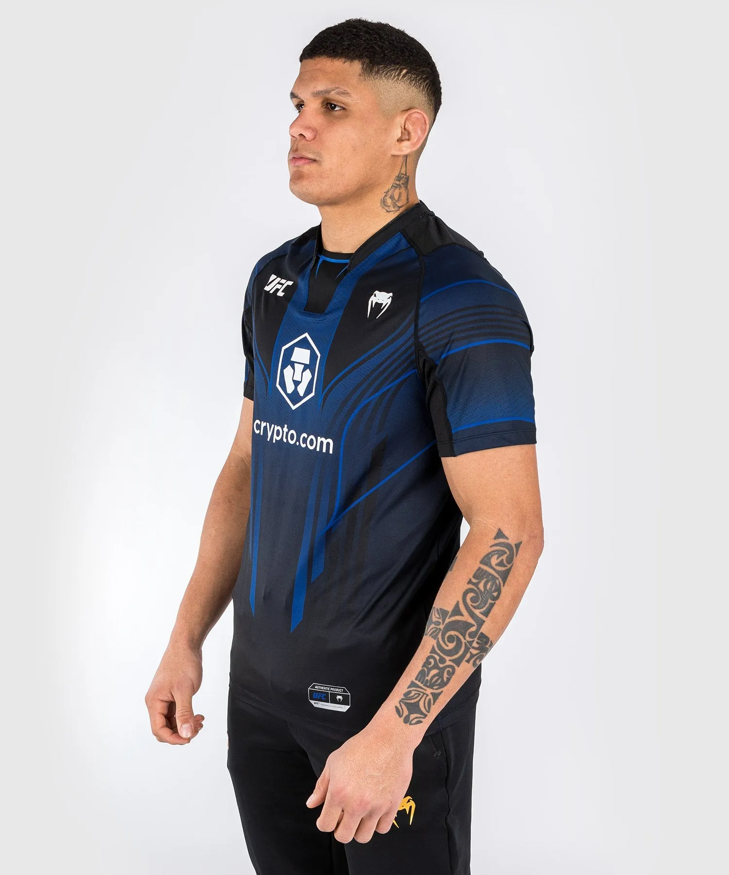 UFC Venum Personalized Authentic Fight Night 2.0 Kit by Venum Men's Walkout Jersey - Midnight Edition
