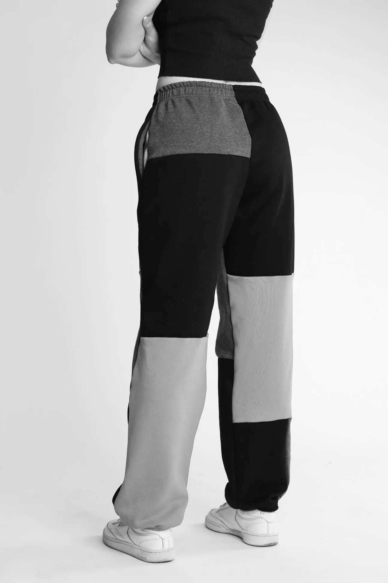 Unisex Rework North Face Patchwork Sweatpants - XS Frankie