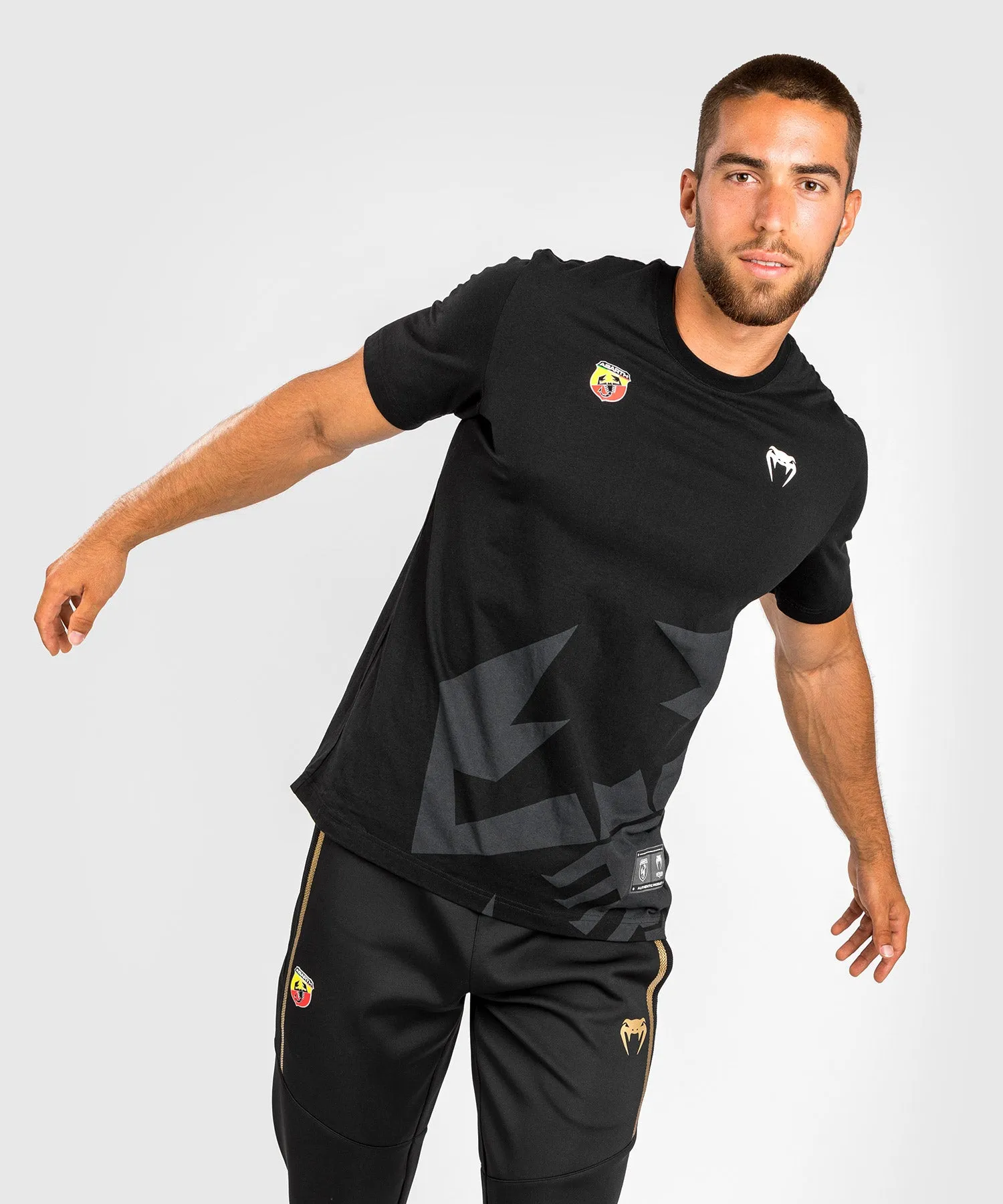 Venum Abarth #1 T-Shirt - Black/Gold