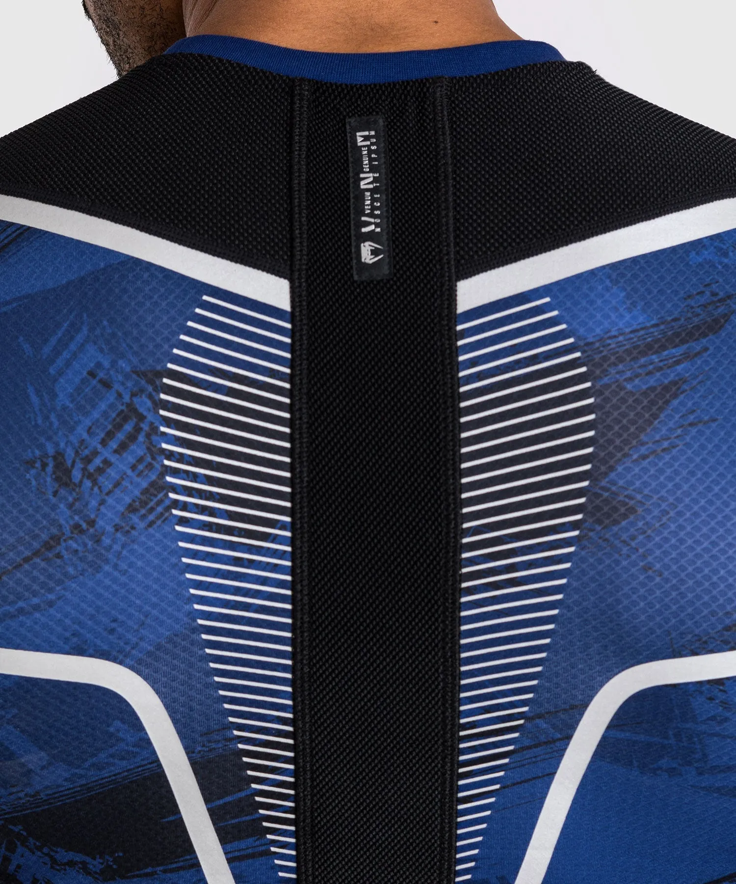 Venum Electron 3.0  Short Sleeve Rashguard - Navy