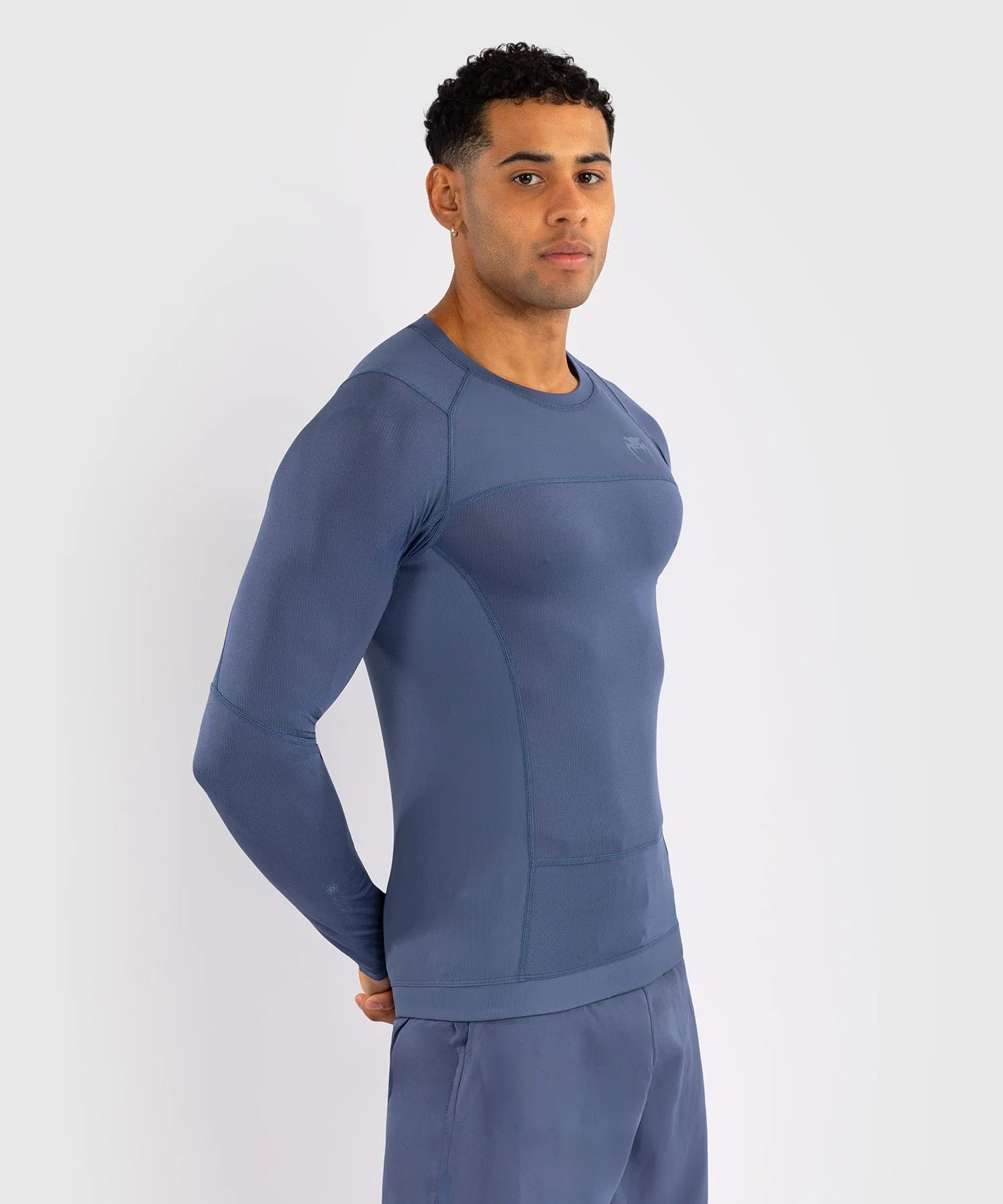 Venum G-Fit Air Men's Long Sleeve Rashguard - Foggy Blue