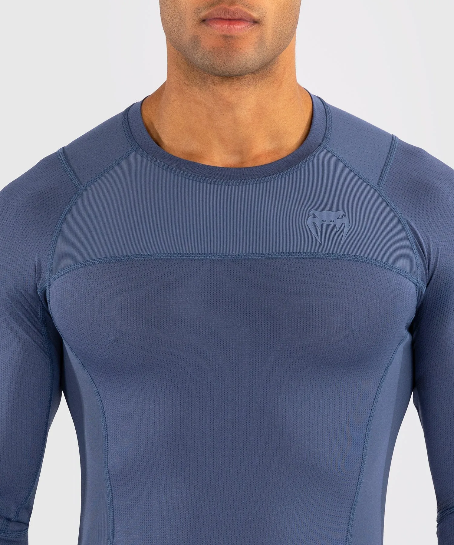 Venum G-Fit Air Men's Long Sleeve Rashguard - Foggy Blue