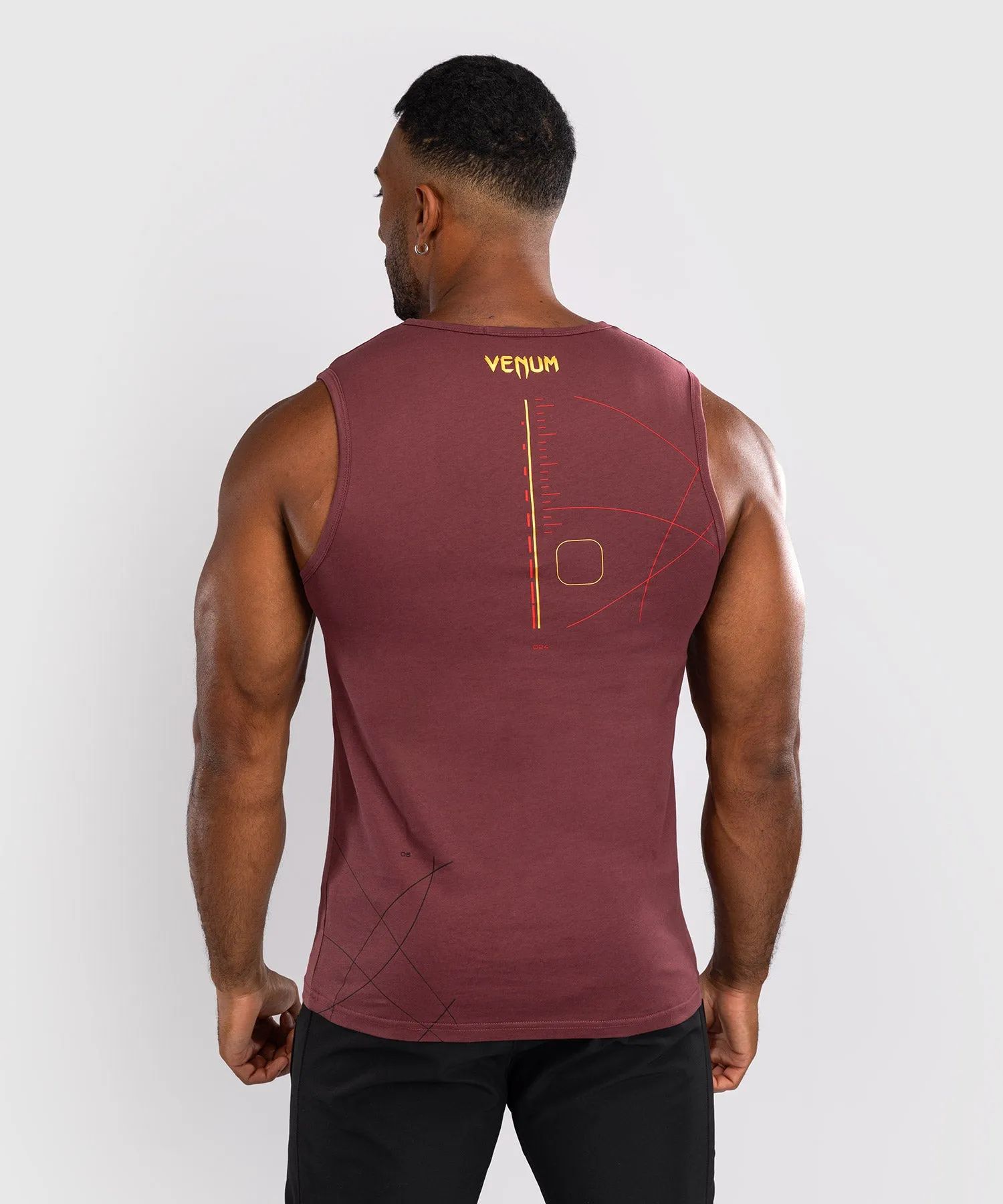 Venum Tactical XT Tank Top - Black/Burgundy/Gold