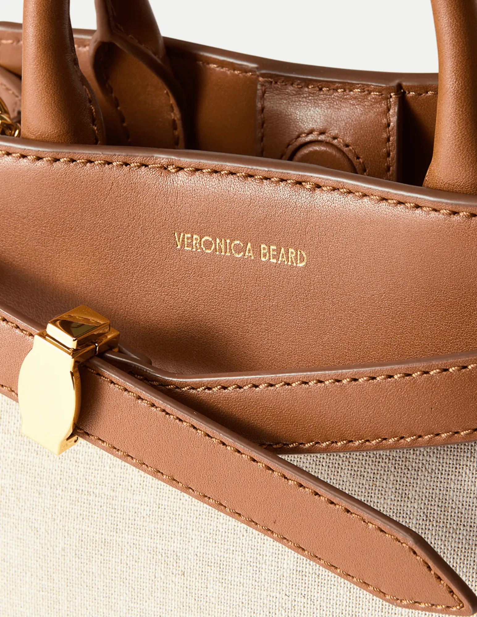 Veronica Beard Mini Canvas Dash Bag
